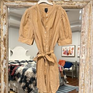 Gap button up dress